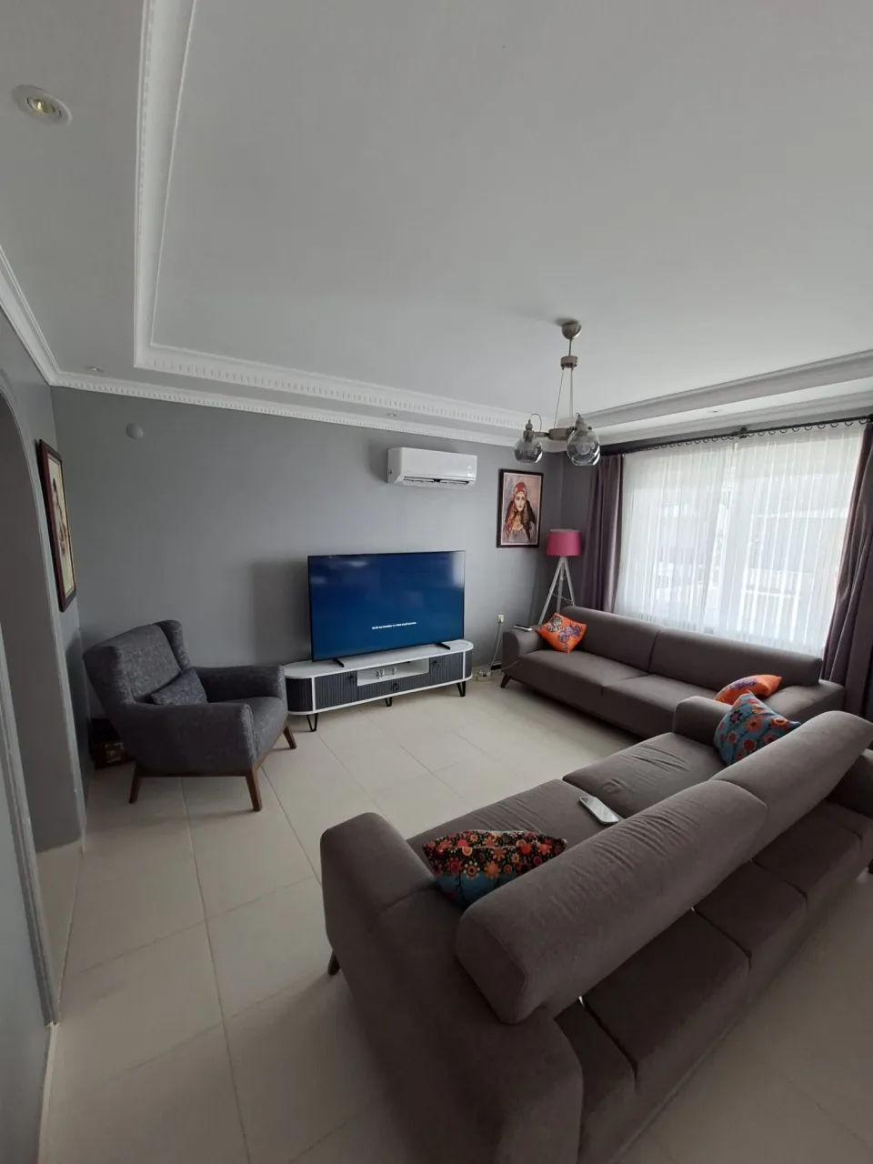 Alanya Avsallar Site İçınde Havuzlu Geniş Satılık 2+1